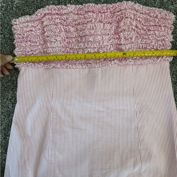 Lilly Pulitzer Pink Barbie Legally Blonde Soft girl Coquette Cotton Corset Dress - Picture 5 of 13